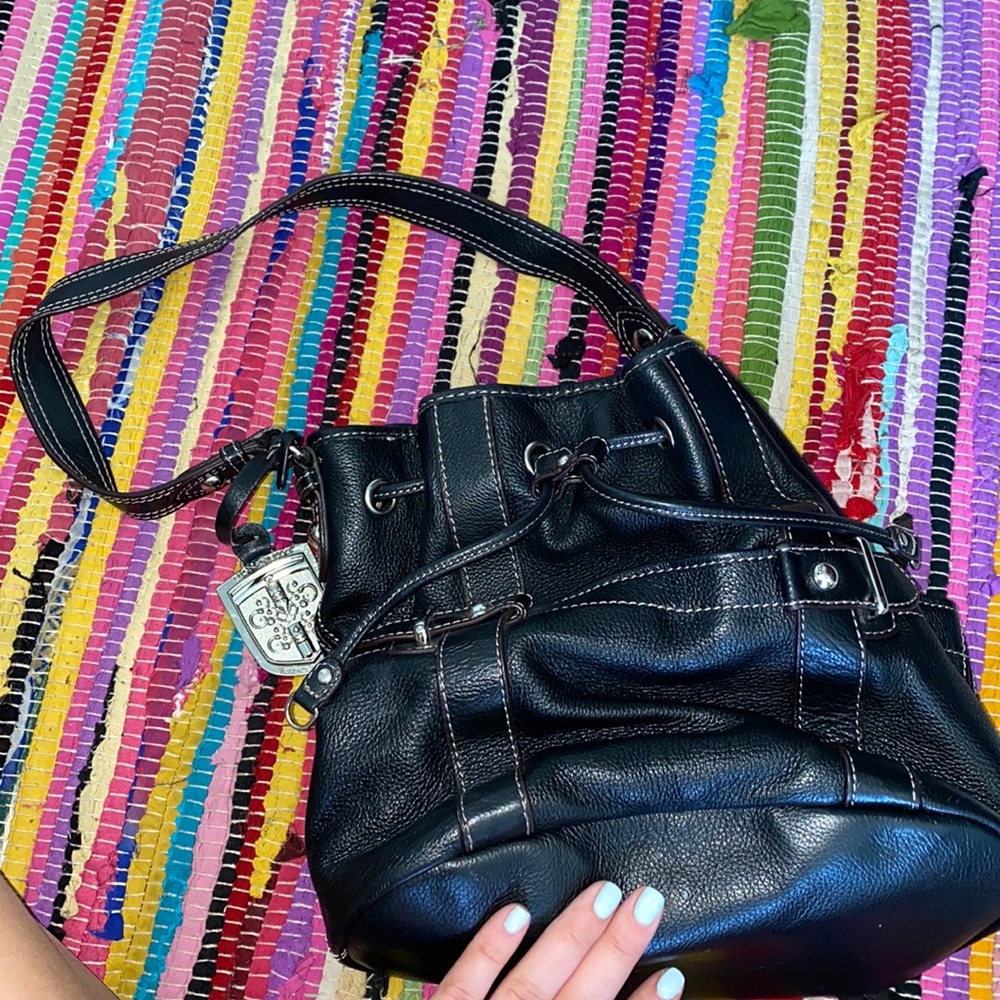 Tignanello Pull String Purse - image 1